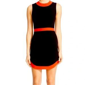 Alice and Olivia black and red mini dress 6